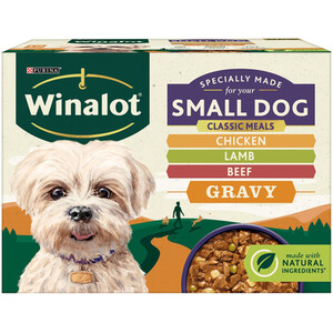 Winalot Classic Meals in Gravy for Small Dogs - 12 by Winalot