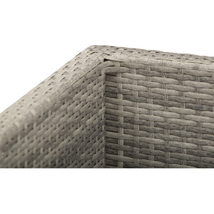 Outsunny 3 in 1 Coffee Table Lounger - Grey by Outsunny