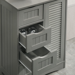 Bathroom Freestanding Cabinet by Timber Art Design