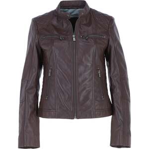 Donna Milano Real Leather Biker Style Jacket by Ashwood Leather