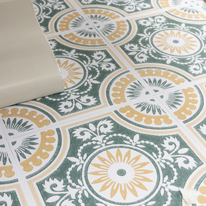 Ezra Yellow Peel and Stick Vinyl Floor Tiles 0.93sqm - Yellow / 1 by Fine Decor