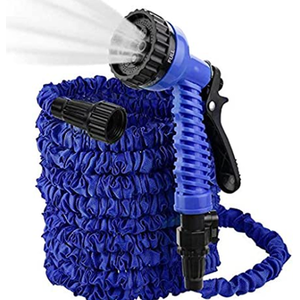 Expandable Garden Hose with 7 Pattern Spray Nozzle by Leaper