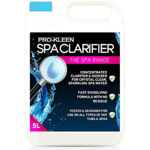 Hot Tub and Spa Clarifier Cleaner - White / 5l by Pro-Kleen
