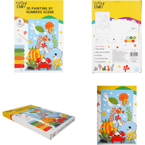 3D Paint By Numbers Scene Kit by Crafty Club
