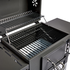 Portable Compact Charcoal BBQ - Grey by VonHaus