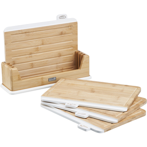 Bamboo Index Chopping Boards by Cooks Professional