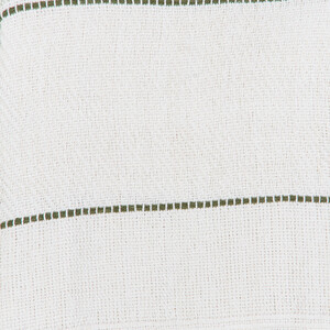 Willow Stripe Throw - Green and White by Divante
