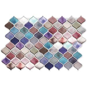 Walplus 3D Glossy Tile Stickers by WALPLUS