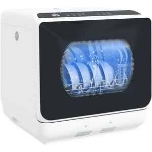 HOMCOM Table Top Dishwasher with 4 Settings by HOMCOM