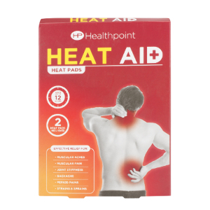 Pack of 2 Healthpoint Heat Aid Relief Pads by Healthpoint