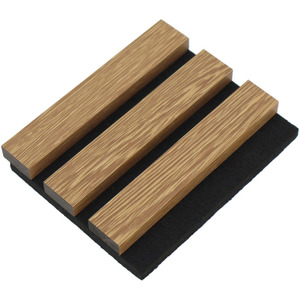 Self-Adhesive Wood Grain Acoustic Cladding Panel by Livingandhome