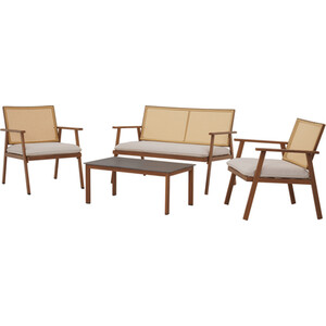 Lyon Rattan Sofa Set by Malay