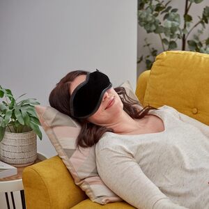 Premium Antibacterial Heated Eye Mask for Dry Eye - Black by The Eye Doctor