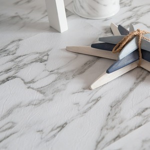 Marble Grey Peel and Stick Vinyl Floor Tiles 1sqm by d-c-fix