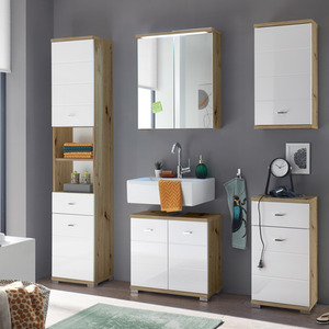Pool Wall Unit - White by Julian Bowen