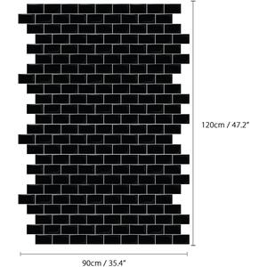 Walplus 3D Glossy Tile Stickers by WALPLUS