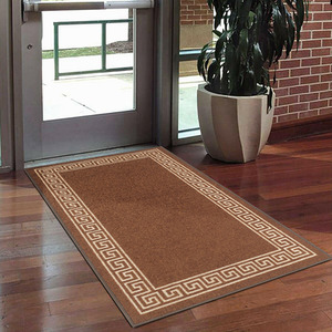 Nonslip Greekey Gel Door Mats by Smart Living