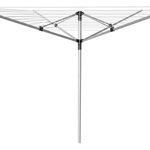 Multi Arm Steel Rotary Washing Line - Silver by Samuel Alexander