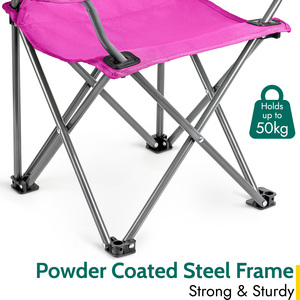 Kids Lightweight Camping Chair - Pink by Trail