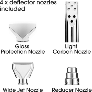 2000W Variable Temp Control Hot Air Gun - Yellow by Skotek