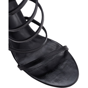 Spiral Ankle-Wrap Stiletto Sandals by komore