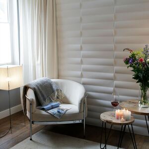 3D Wall Panels - White / Jayden Design by WALPLUS