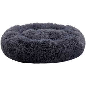 WhiskerJoy Round Plush Dog Bed by WhiskerJoy