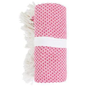 Arshia Handwoven Throw - Pink