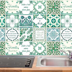 Walplus Wall Tiles Stickers by WALPLUS
