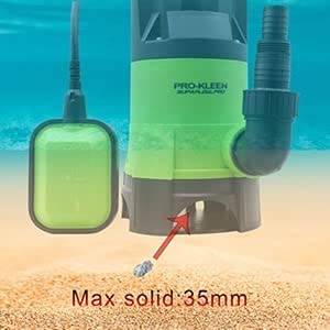 Submersible Water Pump 400W with Layflat Hose - Green / 10m by Pro-Kleen