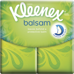 Pack of 2 Kleenex Balsam Pocket Tissues by Kleenex