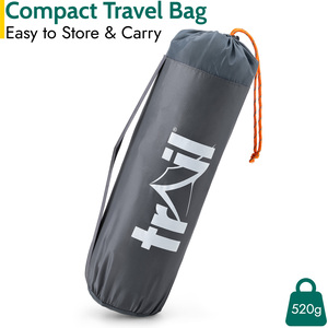 Lightweight Single Camping Mat with Pillow by Trail