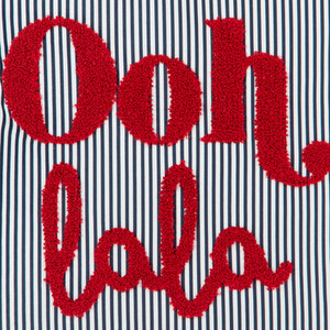 Ooh La La Cushion - Navy by Divante