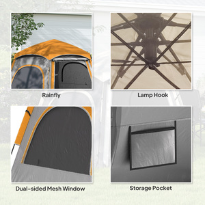 Outsunny Easy Setup Dome Camping Tent by Outsunny