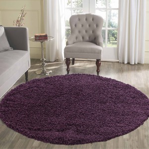 Desire Rugs Plain Living Room Fluffy Shaggy Area Rugs by Desire Rugs
