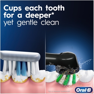 Oral-B Vitality Pro Black Blue Electric Toothbrushes - Black by Oral-B