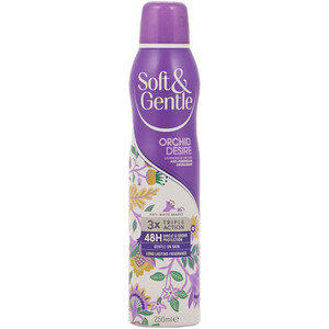 Soft & Gentle Orchid Desire Anti-Perspirant Deodorant Spray - Purple by Soft & Gentle