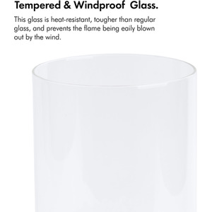 Tabletop Fireplace Bioethanol Fire Pit Round Shape - Grey by VonHaus