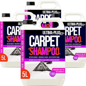 Carpet Cleaning Shampoo High Concentrate for All Carpets - Pink / 20kg by Ultima-Plus XP