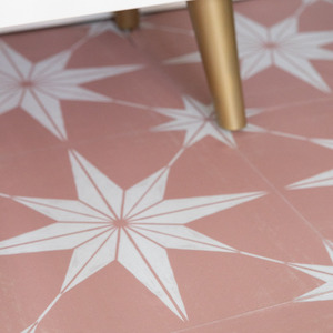 Quadrostyle ASTRA ROSE Wall Tile and Furniture Vinyl Stickers by Create Your World