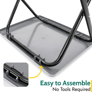 Small Folding Camping Table - Grey by Trail