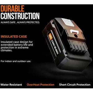 SuperHandy Lithium-Ion Rechargeable Battery GBTS014 - Black by Superhandy