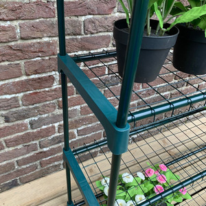 Greenhouse Staging Shelving Racking 4 Tier - Green / 3 by Selections