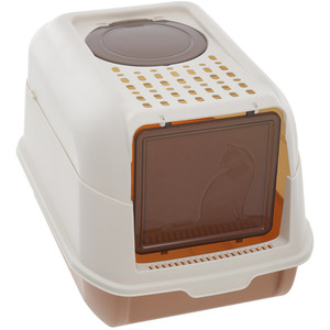 Kidkid Large Top Entry Cat Litter Box with Hood and Scoop by Kidkid