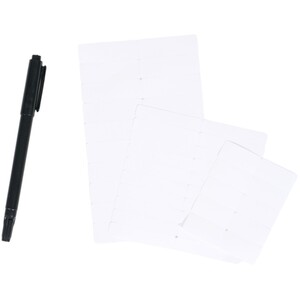 Iron On Waterproof Labels and Pen - White by i-doodle essentials