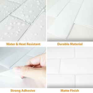 Glossy 3D Tile Stickers by WALPLUS