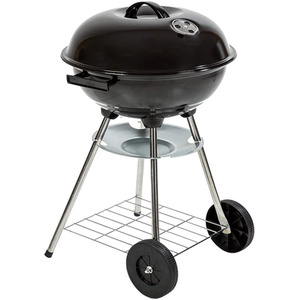 Black BBQ Grill - 48 x 21 x 48 cm - Black by AMOS