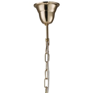 Vela Ceiling Pendant Chandelier 3 Light French Gold, Crystal - French Gold