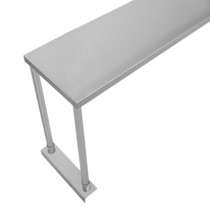 Kukoo Single Tier Steel Over-Shelf 1800mm - Silver by Kukoo