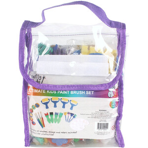 Ultimate Kids Paint Brush Set by Crafty Club
